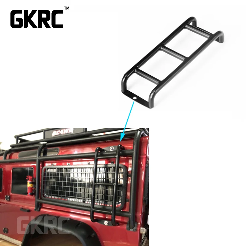 

Simulated Metal Handrail Stairs For 1/10 Rc Crawler Car Traxxas Trx4 Ford Bronco Ranger Axial Scx10 90046 Cherokee Cc01 D90