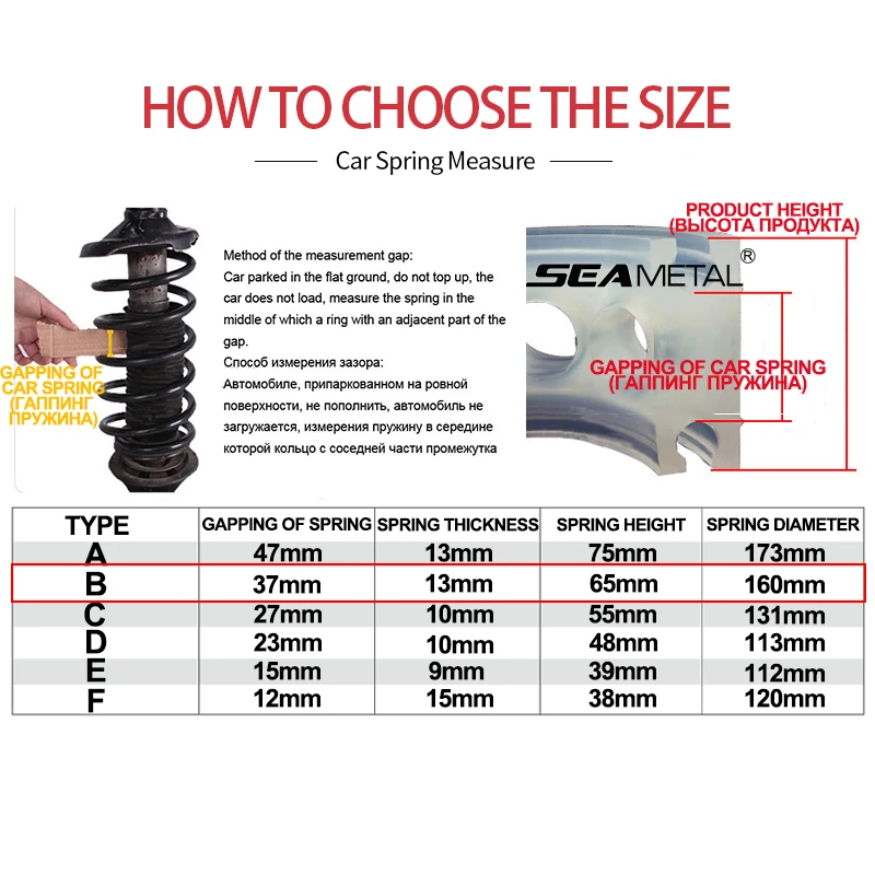 2Pc-Car-Shock-Absorber-Spring-Bumper-Power-A-B-C-D-E-F-Type-Cushion-Buffer (3)