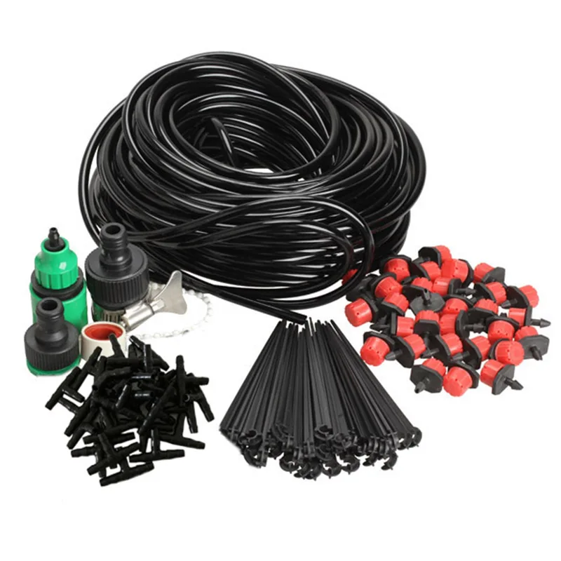 

10m Hose Dripper Drip Irrigation System DIY Automatic Watering Kits Micro Drip Garden Watering Systems Adjustable Dripper