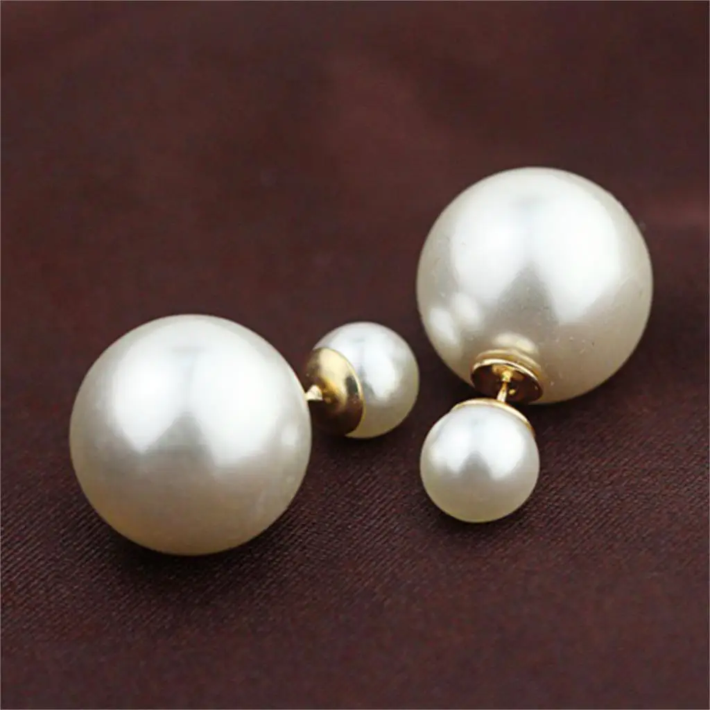 Whole Jewelry Earring Gift Statement Double Artificial Pearl Whole Jewelry Earring Gift Statement Double Artificial Pearl Earrings Ear Studs Fashion Choker Bts Diy Unicorn In Bridal Sets From