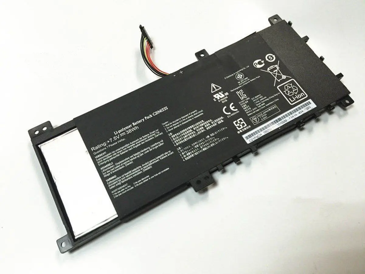 

7.5V 38Wh 0B200-00530100, c21n1335 battery for ASUS VivoBook K451LN S451LB S451LN S451L