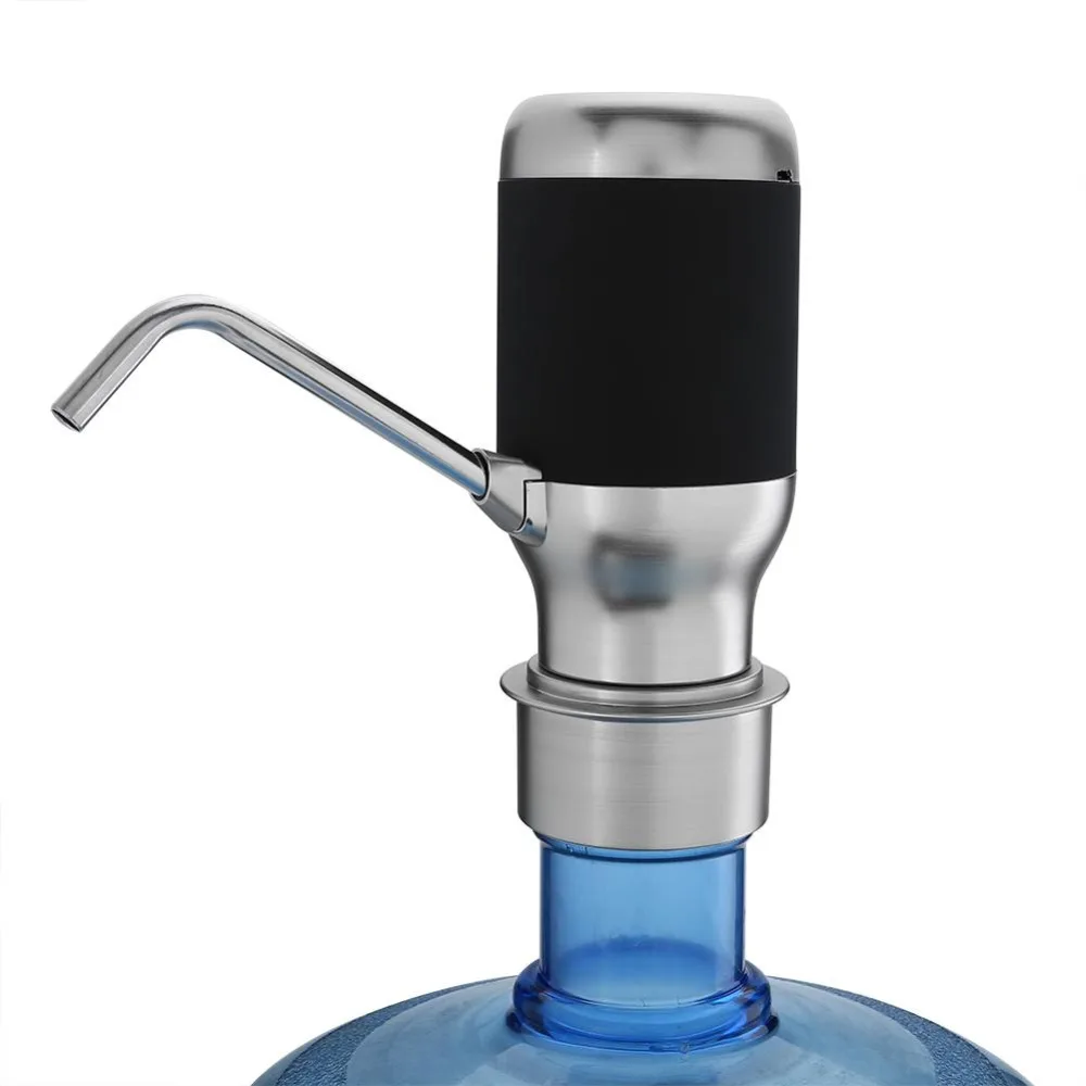Беспроводной Электрический автоматический питьевой насос для бутыля с водой с USB Перезаряжаемый умный дозатор питьевой воды насос бутылка