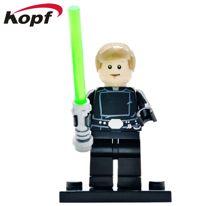 

Single Sale Space Luke Skywalker Sith Warrior Obi-Wan Bricks Action Building Blocks Collection Toys for children Gift PG646