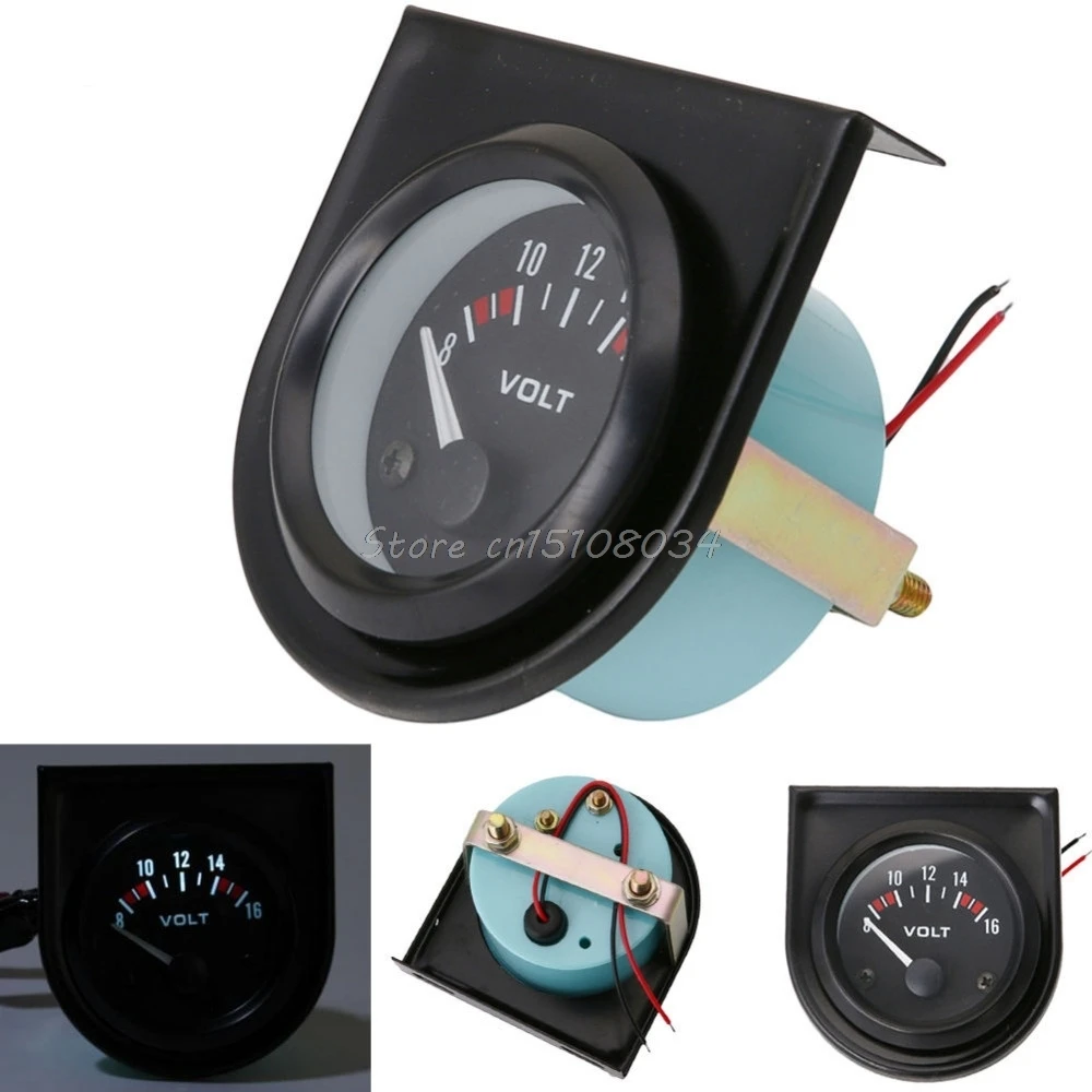 New 2'' 52mm Mechanical Car Auto Volt Voltmenter Voltage Meter Gauge
