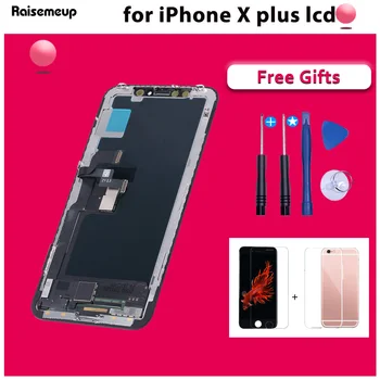 

Complete Assembled lcd pantalla for iphone X LCD Digitizer Display Replacement parts with free ship +Tool sets +Tempered Glass