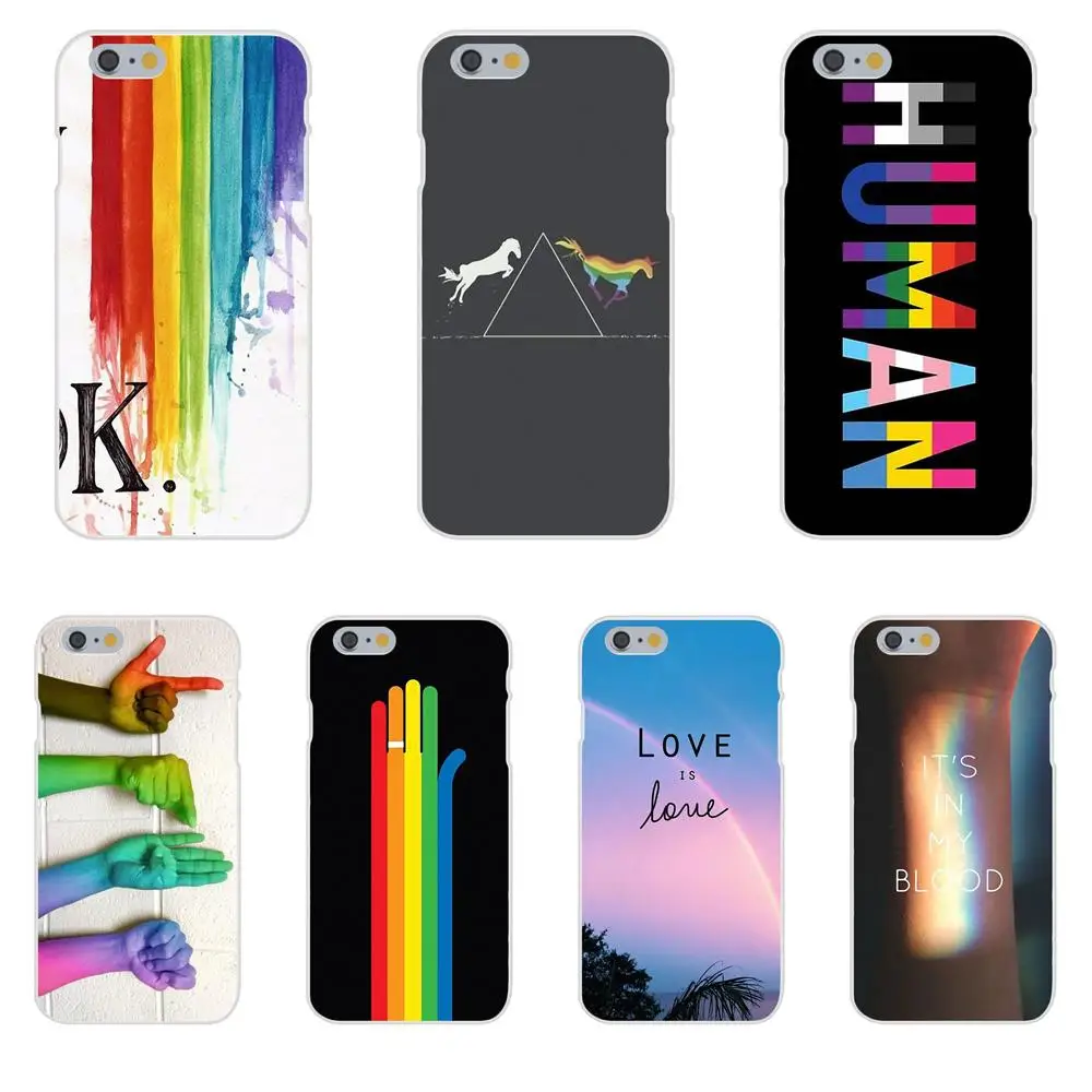 Мягкий чехол из ТПУ Lgbt Same Love Rainbow для Huawei P7 P8 P9 P10 P20 P30 Lite Mini Plus Pro 2017 2018 2019 | Мобильные