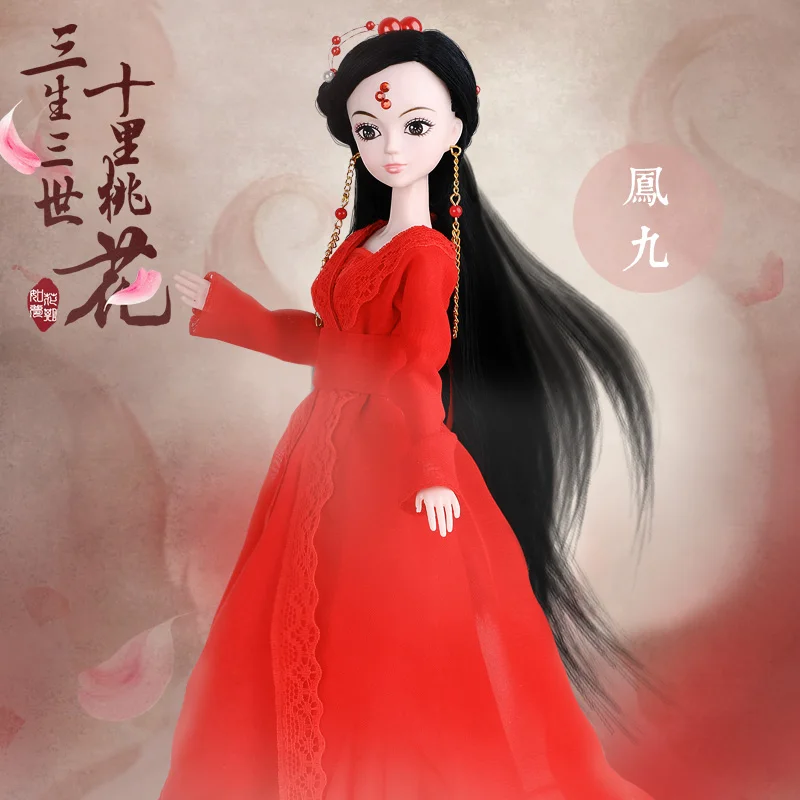 28 см Китайская древняя шарнирная кукла 1/6 ручной работы BAIQIAN/FENGJIU To the Sky фигурки