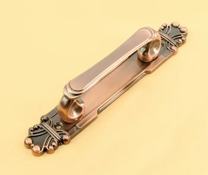 Villa Door Handle Door Handle Invisible Door European Antique Copper