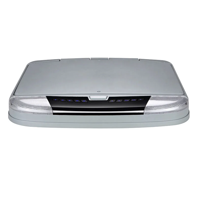 15,6 дюймов Автомобильная крыша с откидным креплением монитор dvd-плеер HD 1080P видео с HDMI портом USB SD встроенный ИК/FM передатчик