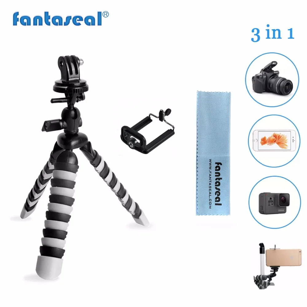 

Mini Flexible Gorillapod Camera Octopus Tripod for GoPro Hero 6/5/4 DSLR iPhone7/6 Samsung Galaxy Note Cell phone SJCAM SJ4000