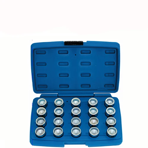 

20 PCS Anti-theft screw tool kit wheel locking screw socket for Porsche Cayenne Touareg