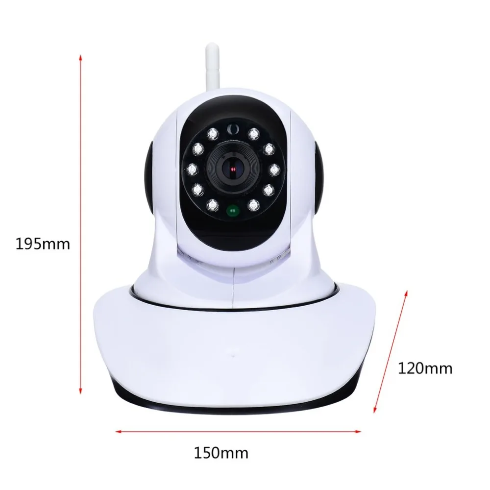Wireless WiFi IP Camera 1280*720 HD Household Baby Monitor TF Card Record Audio Video Surveillance Camera Plug and Play Wireless WiFi IP Camera 1280*720 HD Household Baby Monitor TF Card Record Audio Video Surveillance Camera Plug and Play