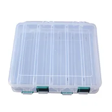 10 отсек двухслойные рыболовные приманки коробка пластиковые снасти Крючки приманки чехол для хранения WHShopping