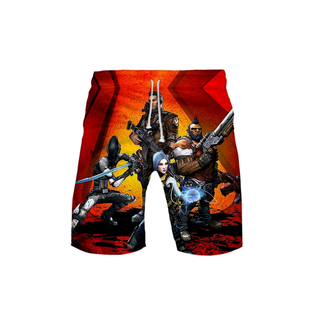 Лидер продаж Игра Borderlands 3 3D мяч Штаны шорты для мальчиков для активного отдыха 3D с цифровым принтом Новинка Топ Демисезонный класса люкс в стиле Харадзюку