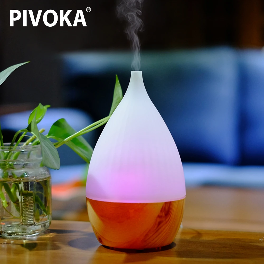 

Aroma Essential Oil Diffuser Ultrasonic Air Humidifier With USB Charging ABS+PP 5 Color Changing LED Lights Electric 509
