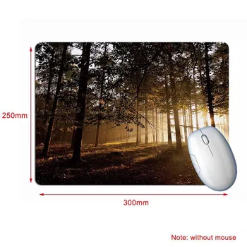 

Hot Sale Gaming Mouse Pad Rubber Landscape Printed Anti Slip Mice Mat Mousepad for Home Office