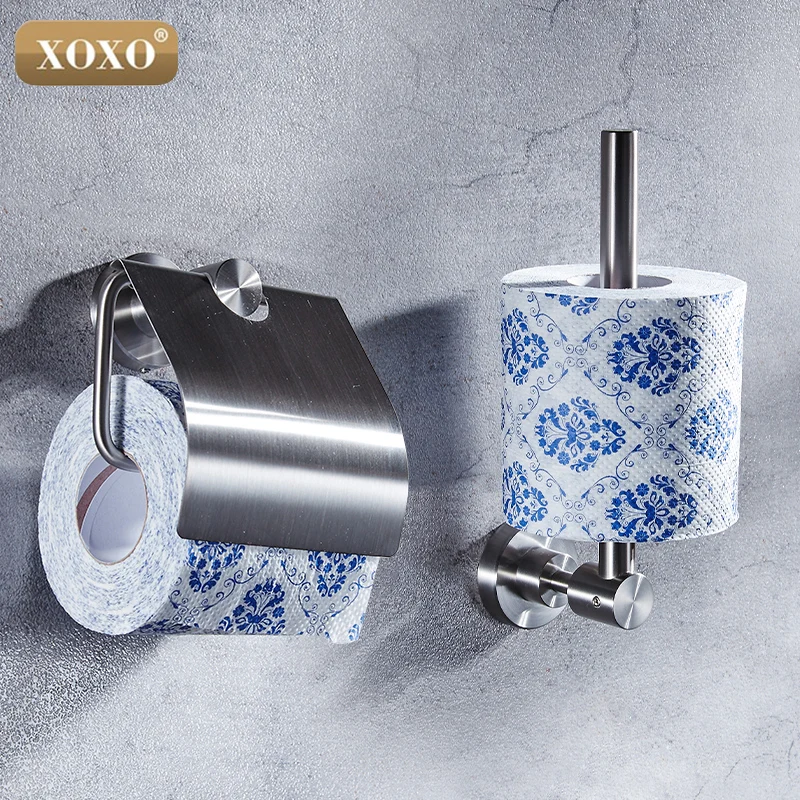 XOXO304 нержавеющая сталь ванная комната серии Европейский современный аксессуары для ванной комнаты, держатель для туалетной бумаги туалетная щетка халаты вешалка для полотенец
