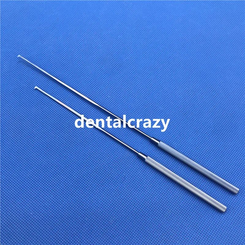 

Titanium alloy Micro Vessel Knife sharp tips Neurosurgical instruments tools 24cm/21cm
