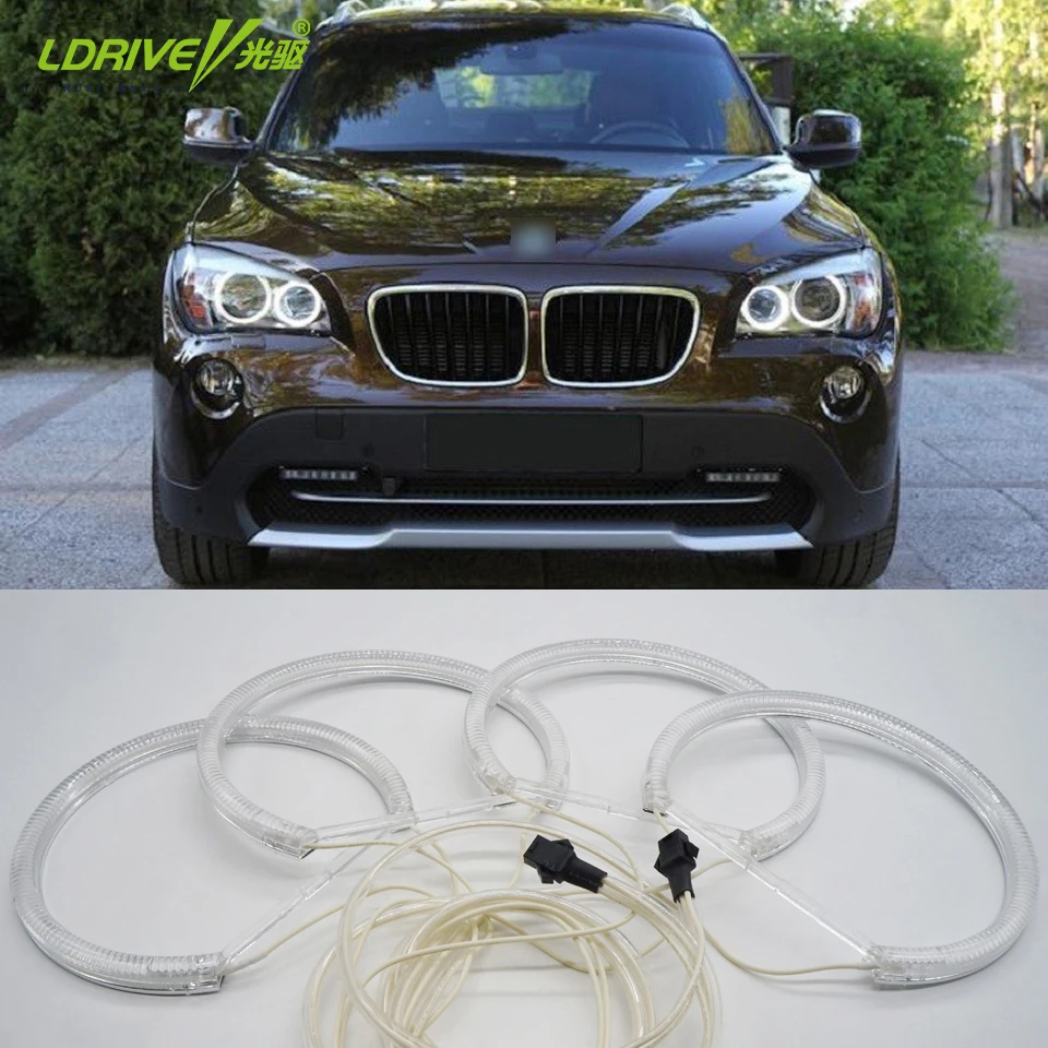 High Bright 4x131mm Ccfl12v Led White Car Angel Eyes