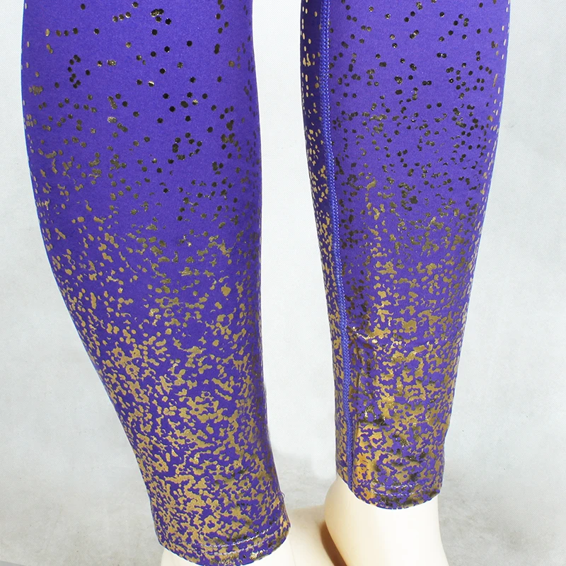 Блестящие штаны для йоги с золотым принтом женские леггинсы для фитнеса Lulu Colorvalue сексуальная одежда для женщин супер эластичные спортивные колготки энергия