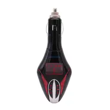 Bluetooth FM Transmitter Wireless In-Car MP3 Player Bluetooth Hands-free Car Kit Charger Radio Adapter with USB Port TF slot