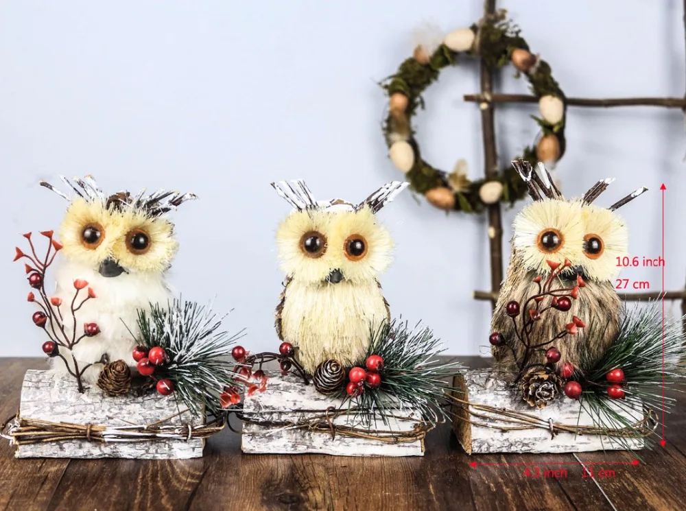 Украшения для вечерние НКИ в виде совы 10 6 дюйма 3 шт./лот|craft table|craft lotcrafts ornament |