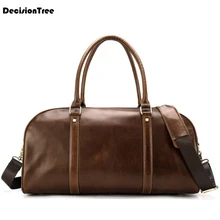Модная мужская сумка из натуральной кожи, сумки для багажа, спортивные сумки, мужские дорожные сумки на плечо, сумки для ноутбука lfb02