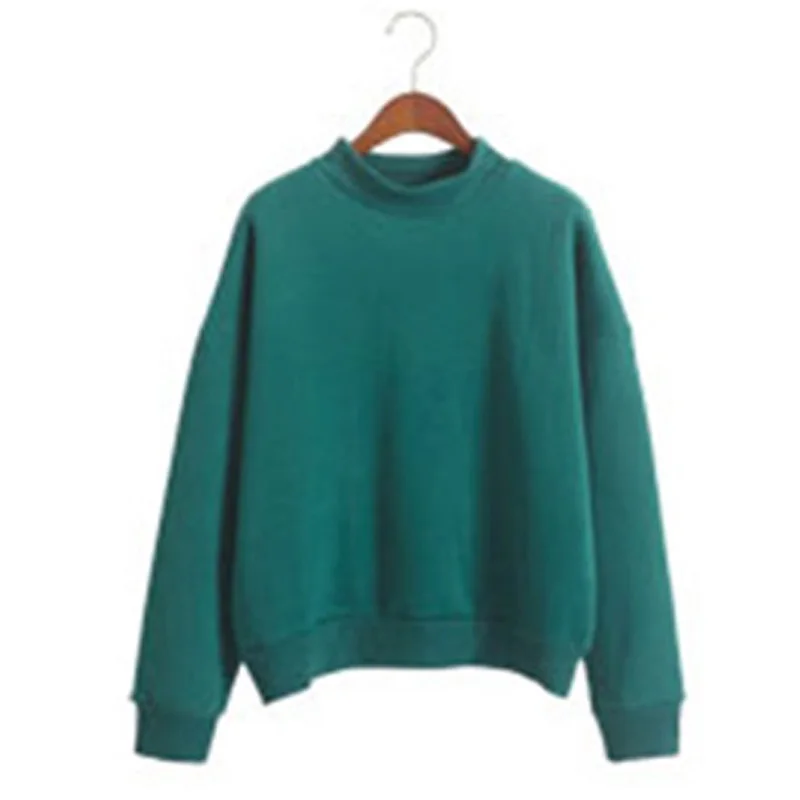 

Spring Autumn Women Hoodies Sweatshirt pullover candy coat jacket outwear Tops