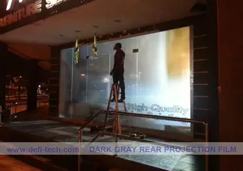 

DfLabs 1.524m*7m gray film for large stage use, shopping centers