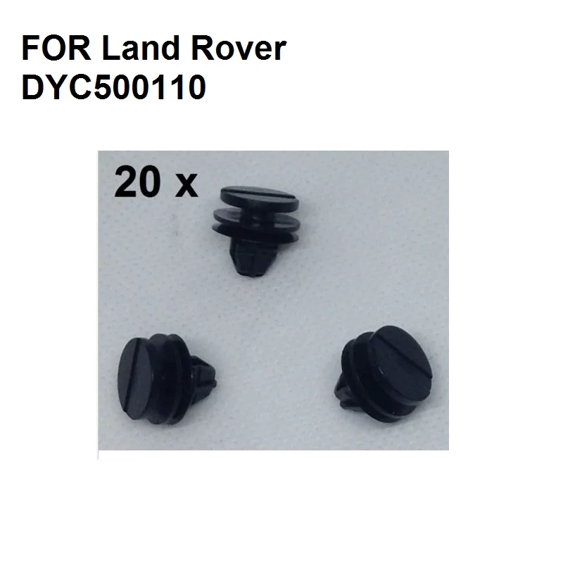 x20 Clips FOR Land Rover Exterior Door,Sill & Wheel Arch Moulding Trim ...