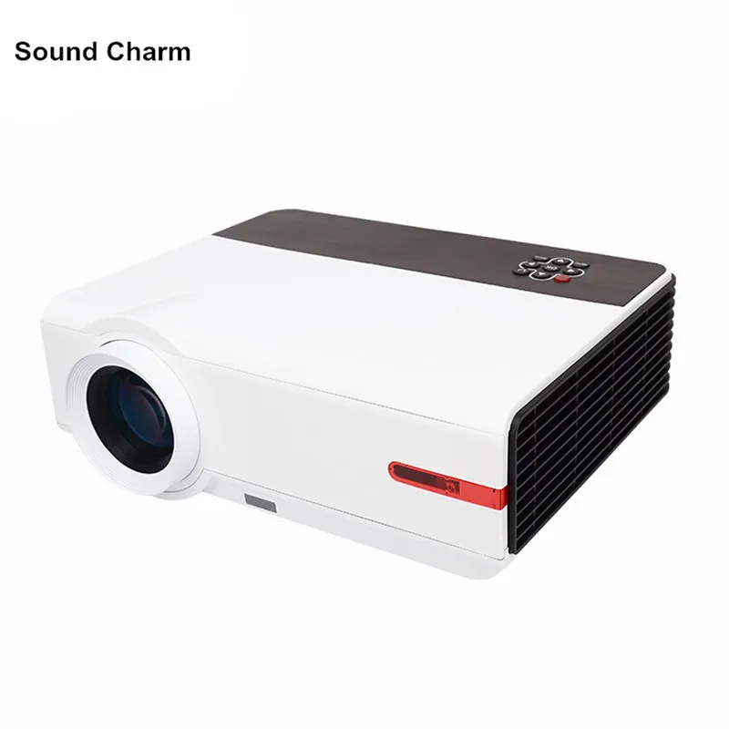 Светодиодный проектор Full hd цифровой видеопроектор для домашнего кинотеатра 1280*800