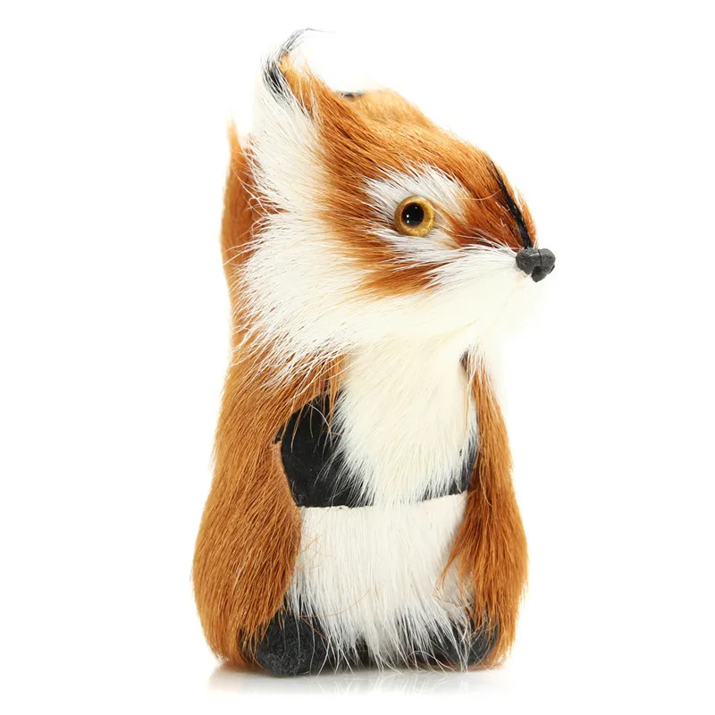 

Furry Squirrel Ornament Decoration Adornment Christmas Gift Hanging Tree Fleece Home Decor Miniatures Great Children Gift