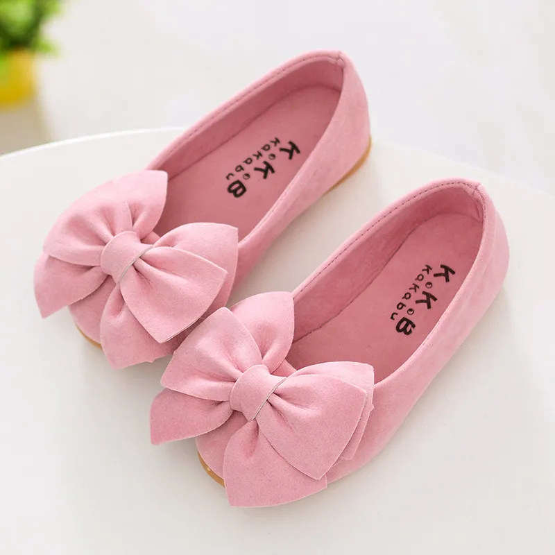 

size 12 13 girls gold bow shoes yellow . black vintage children flats shoes faux leather 2016 spring summer retail