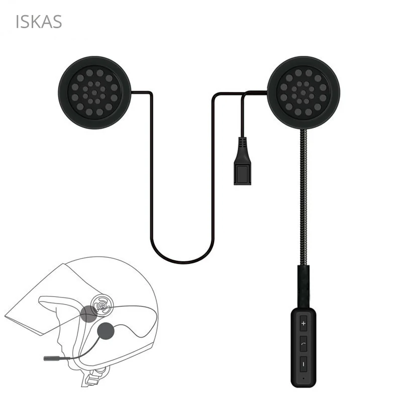 ISKAS Wireless Headphones Bluetooth 4.1 Helmet Bluetooth