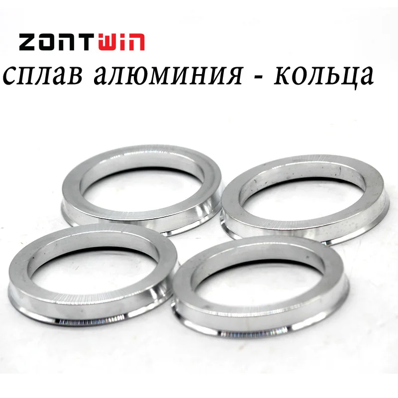 4pieces/lots Wheel Hub Centric Rings OD=110mm ID=100mm Aluminium Alloy