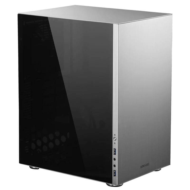 C3 PLUS Алюминиевый Чехол для компьютера с боковой стороны через шасси поддержка