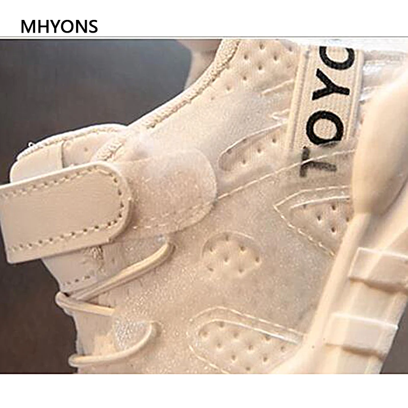 MHYONS 2019 весна осень детская обувь новая модная сетчатая спортивная для девочек