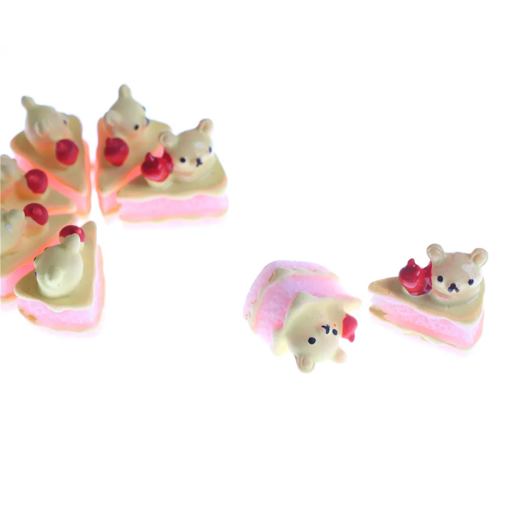 5 шт. Kawaii Play Кукольный дом игрушка плоская задняя миниатюрная искусственная еда