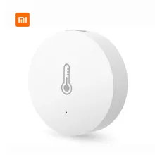 Original Xiaomi Mi Smart Home Temperature Humidity Sensor Thermometer Hygrometer Measurer Tool Support App Remote Control original xiaomi mijia lf cold warm eye massager auto smart temperature sensor control automatic sensor usb port eyes relax life
