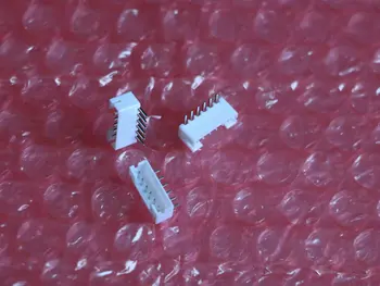 

250pcs 7 pins L-shaped 90 degree right white male PH2.0 socket Supplies connector terminals pitch 2.0mm seven Pin Adapter Plug
