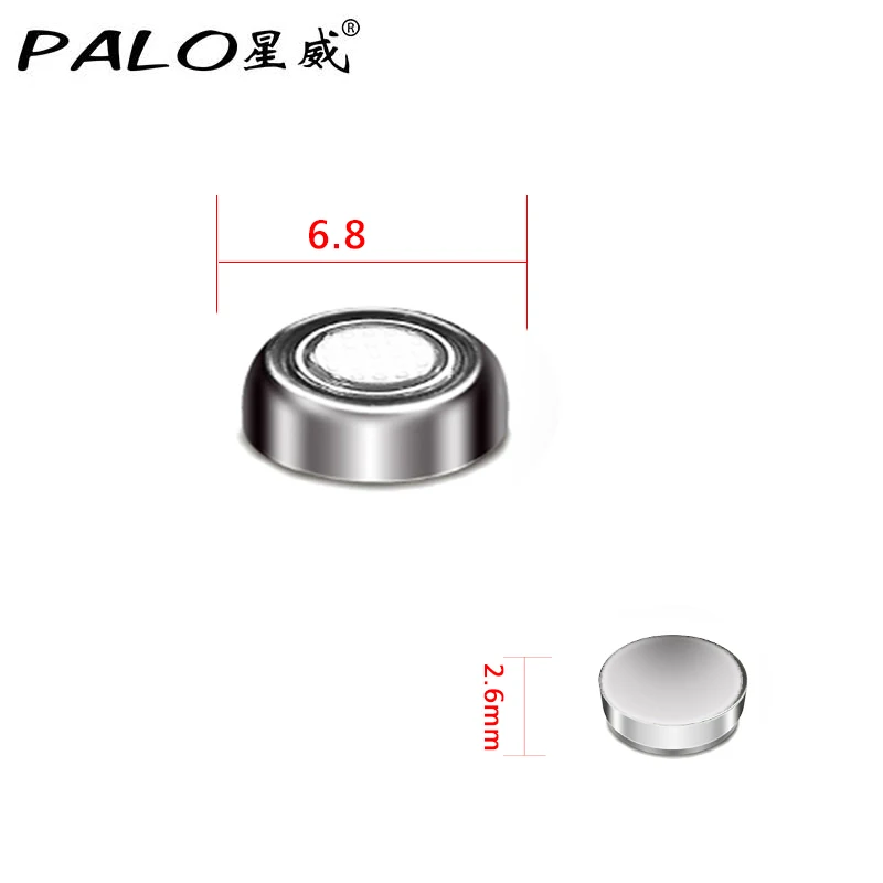 PALO 10x LR41 AG3 392A SR41SW 384 LR736 V3GA 192 1 5 V кнопочный аккумулятор батареи для часов лазерная
