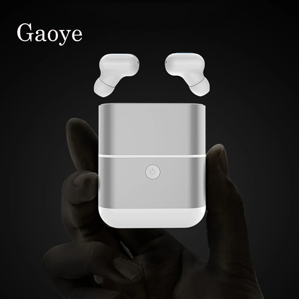 

Gaoye X2-TWS Wireless Binaural Bluetooth Earphones With Portable Charger Box Mini In-Ear Bluetooth Headset Stereo Music