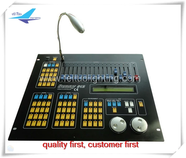 A Sunny 512 console, DMX512 Controller American Lighting DMX Consolein