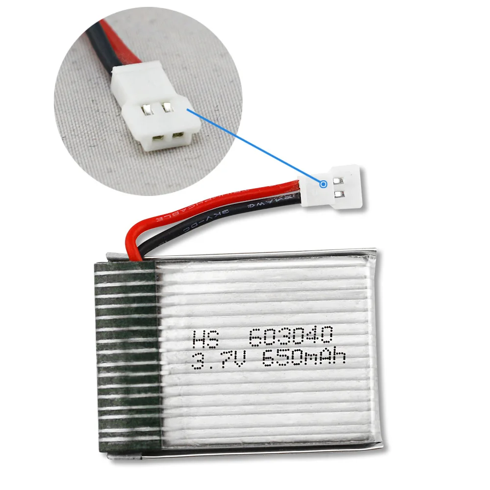 5 шт. 3.7 В 650 мАч 25C lipo Батарея для SYMA X5C X5 вертолет беспилотный самолет автомобилей