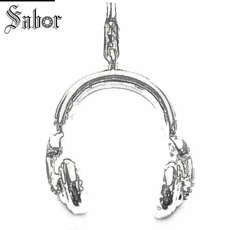 

thomas Headset Rock Charm, gifts Jewelry For Women,2019 Gift Sterling Silver Fit Bracelet,Super Deal charms