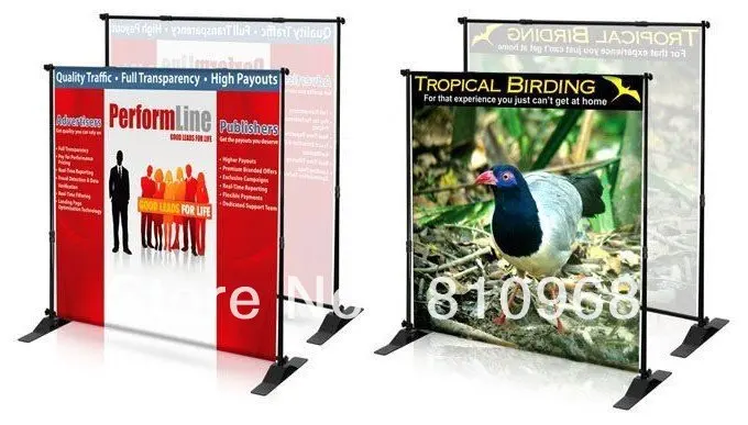 

Adjustable Backdrop Banner with printing your artwork (free shipping)