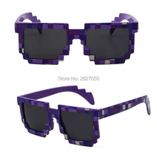 Fashion Sunglasses Kids Action Game Toys Minecrafter Square Glasses With EVA Case gifts toys for Men Women tourism