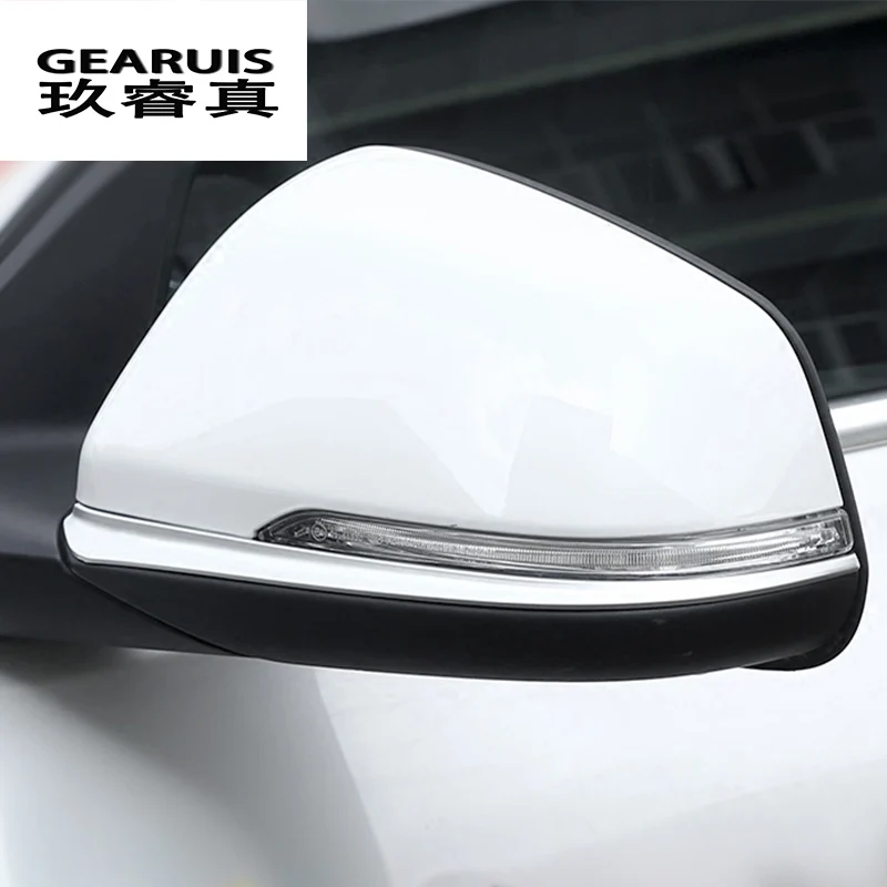 

Car styling For BMW X1 F48 1 2 series Active Tourer F52 f45 f46 218i Side Rearview Mirror Trim Cover decorative auto Accessories