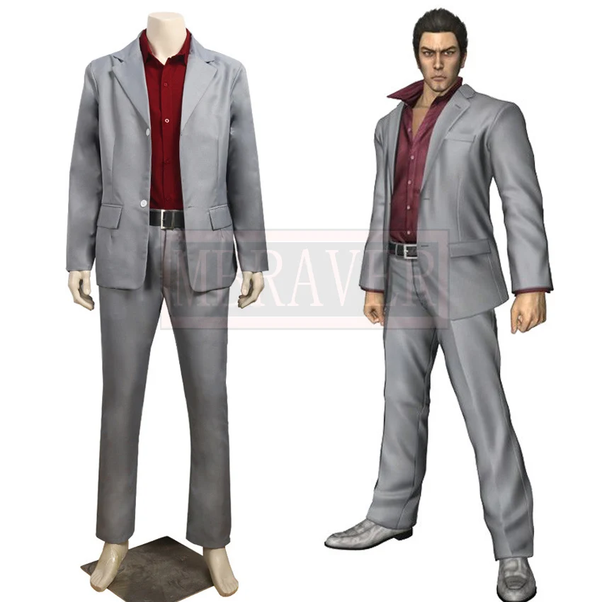 Yakuza Kiryu Kazuma костюм для косплея на заказ любой размер