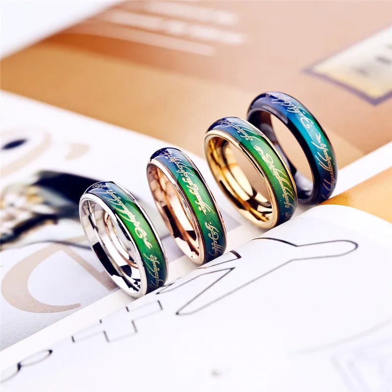 

MOOD RING Color Changeable By temperature Magic Ring Good Gift